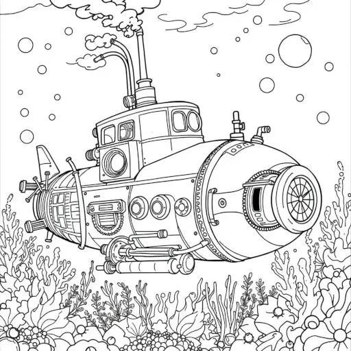 coloring page generator