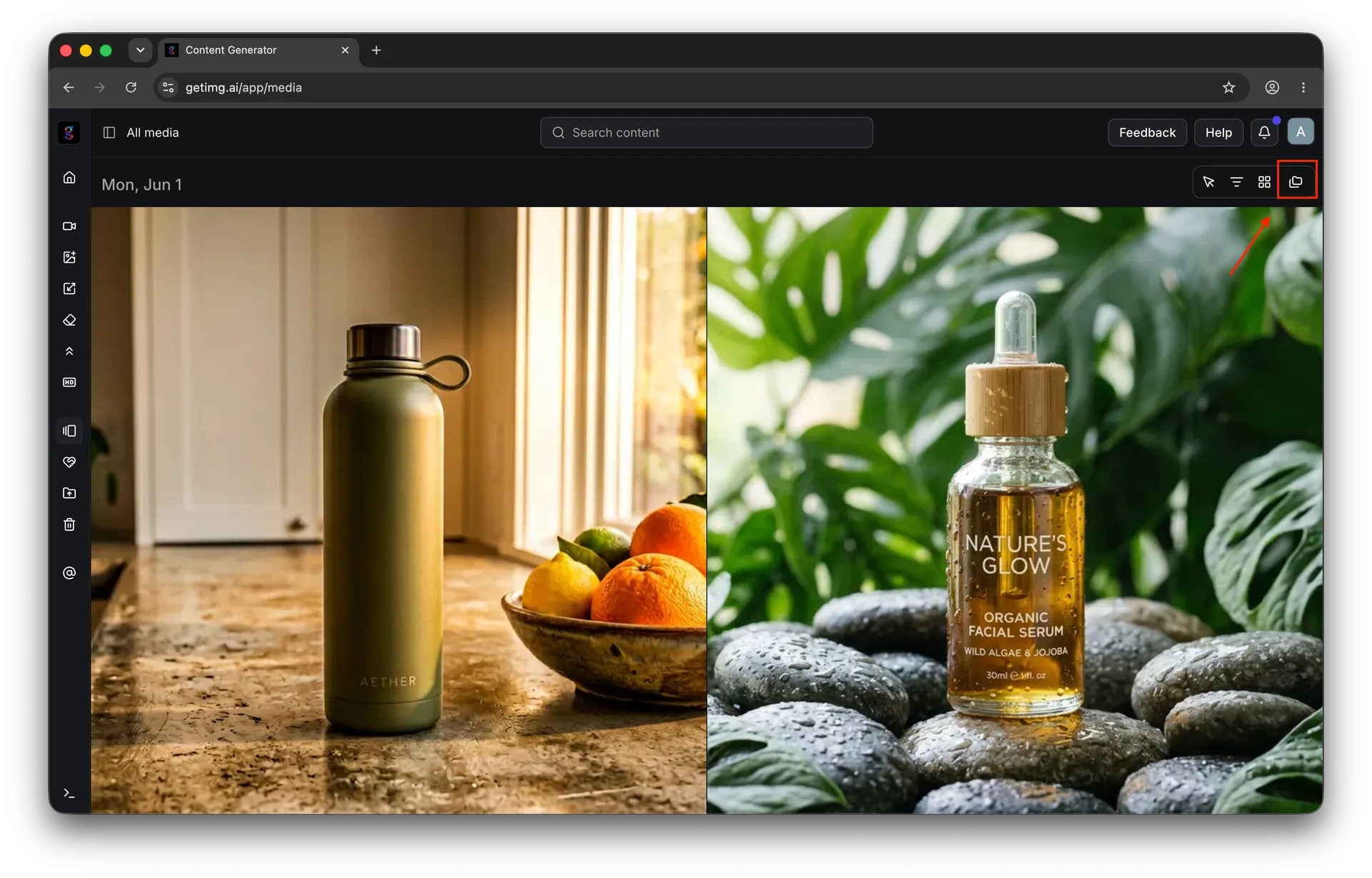 getimg.ai folders