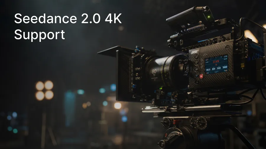 seedance 2.0 4k support