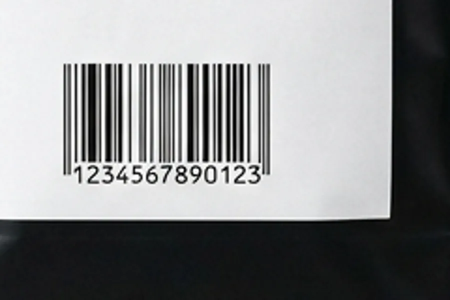 Product barcode crop from a 1024px source scaled up with standard resampling