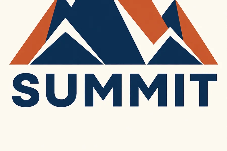 Full SUMMIT wordmark from a 1024px source scaled up with standard resampling