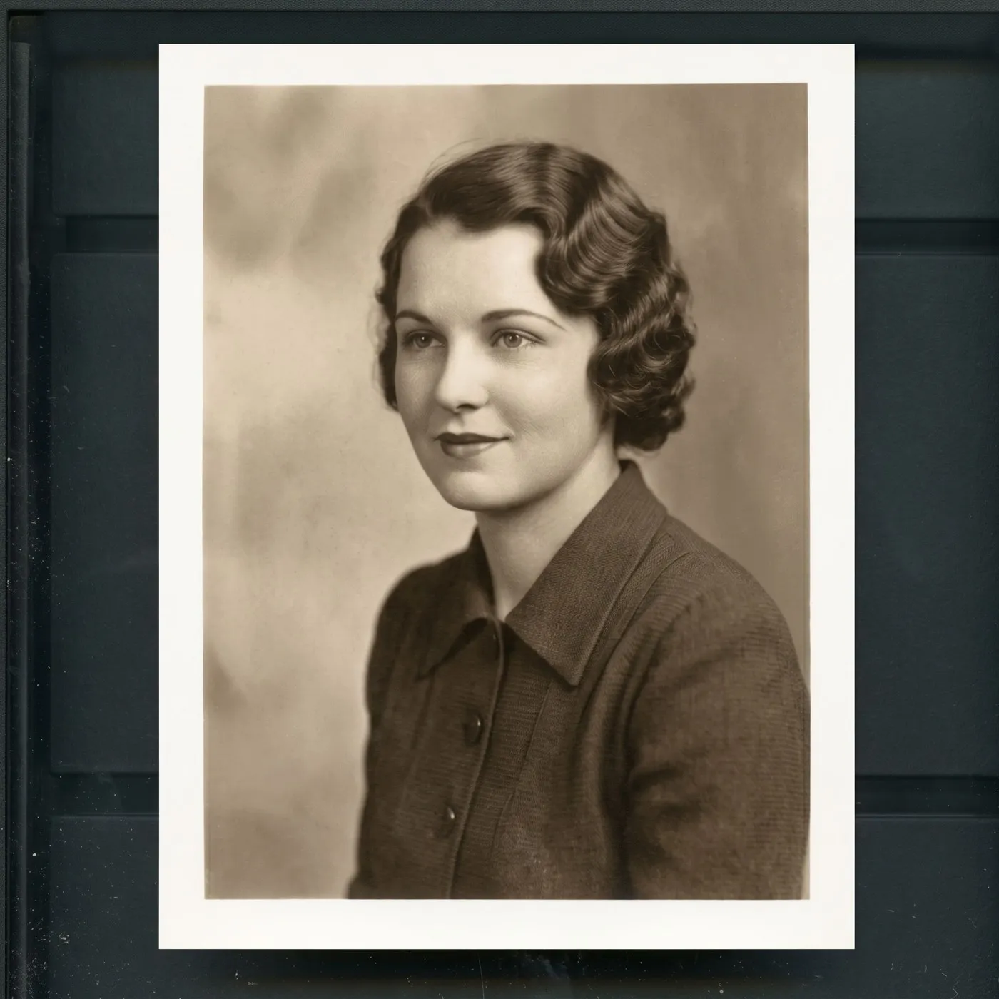 The same photo after the getimg.ai Photo Restoration Action repaired the damage