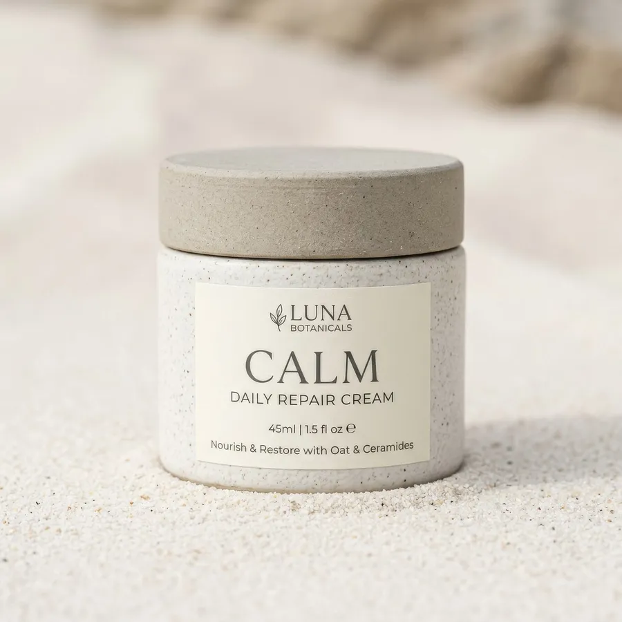 Ceramic cream jar from a catalogue batch upscaled to 4K