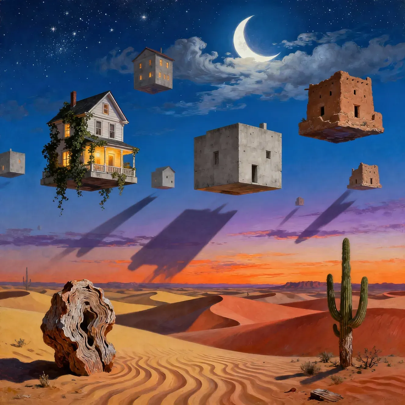 surrealist ai painting