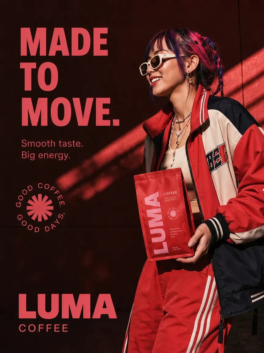 consistent brand style ad