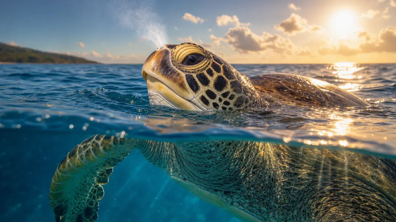 AI stock turtle behavior image.