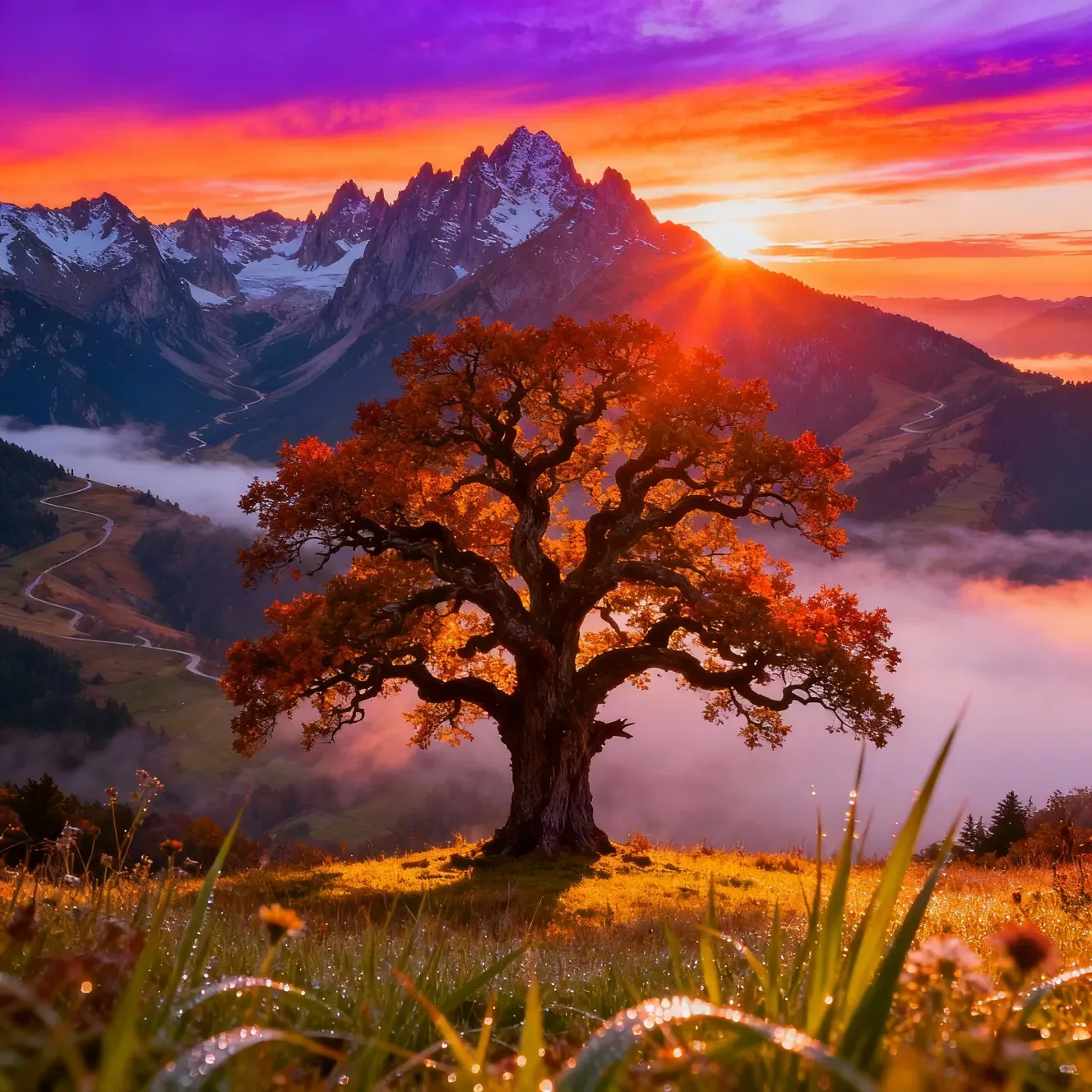 colorful color palette ai image