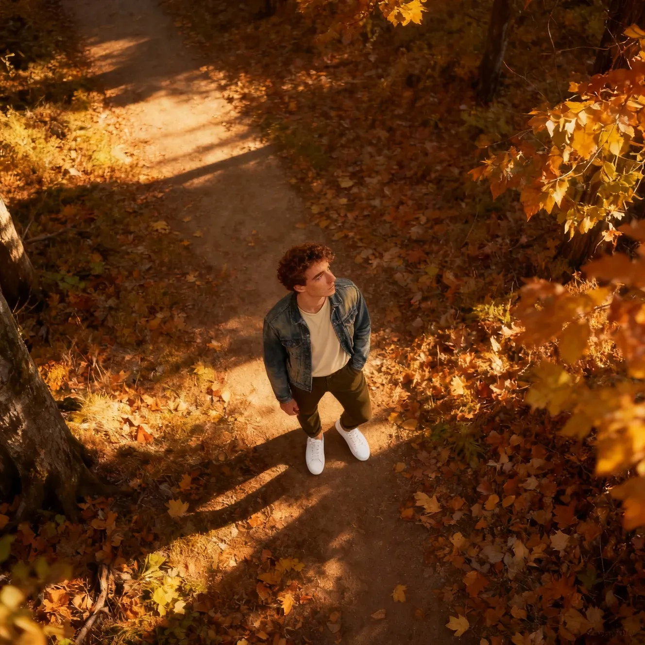 top-down angle prompt book ai