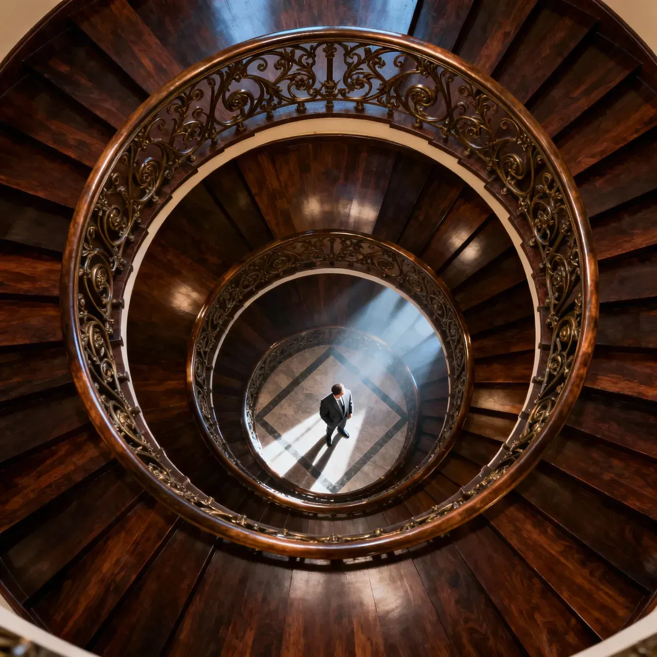 centered symmetry ai image composition