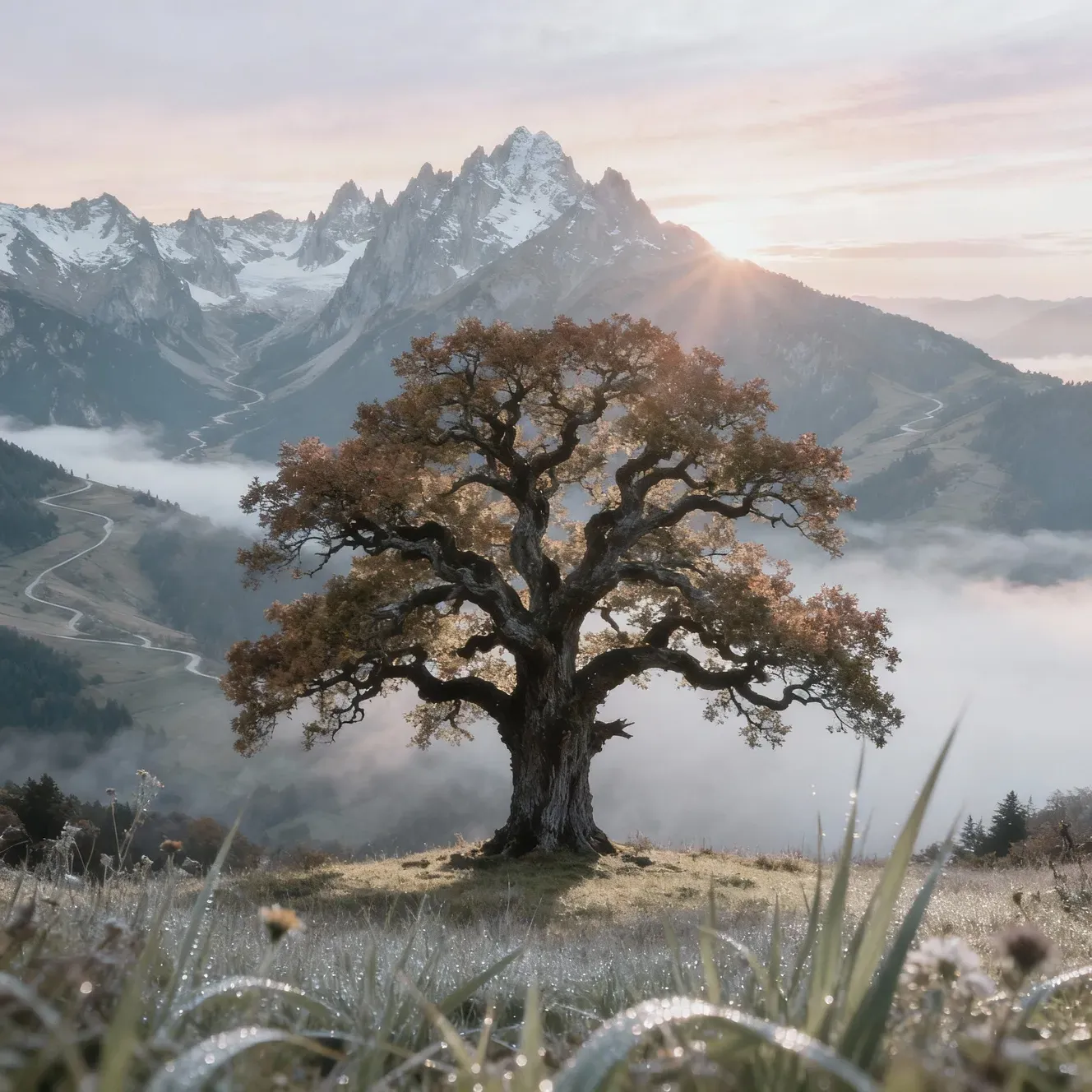 muted color palette ai images