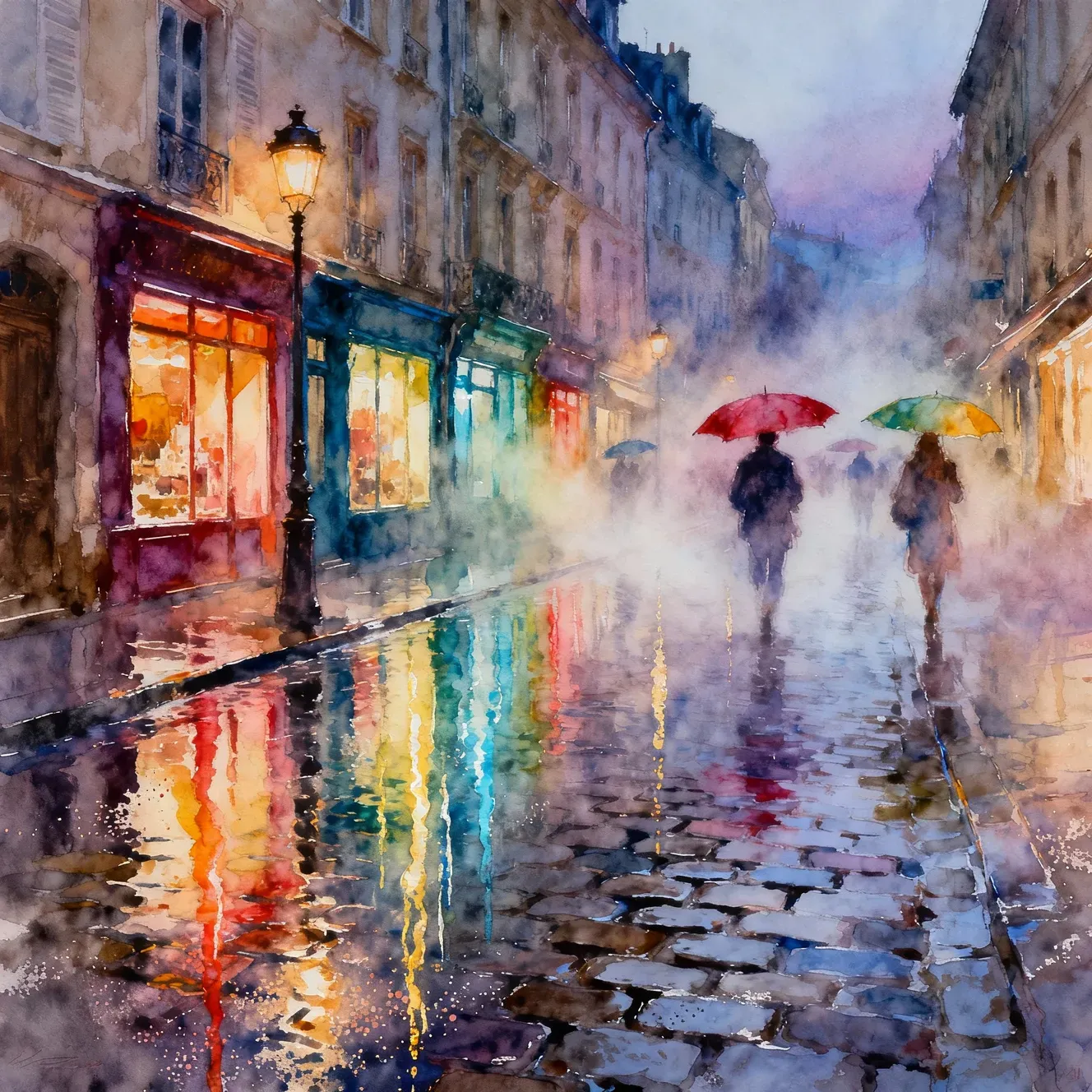 watercolor seedream 4.5