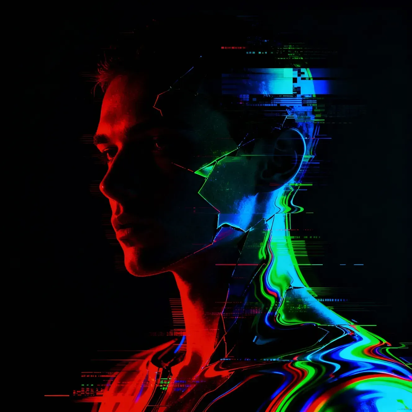 rgb edge shift ai image generator