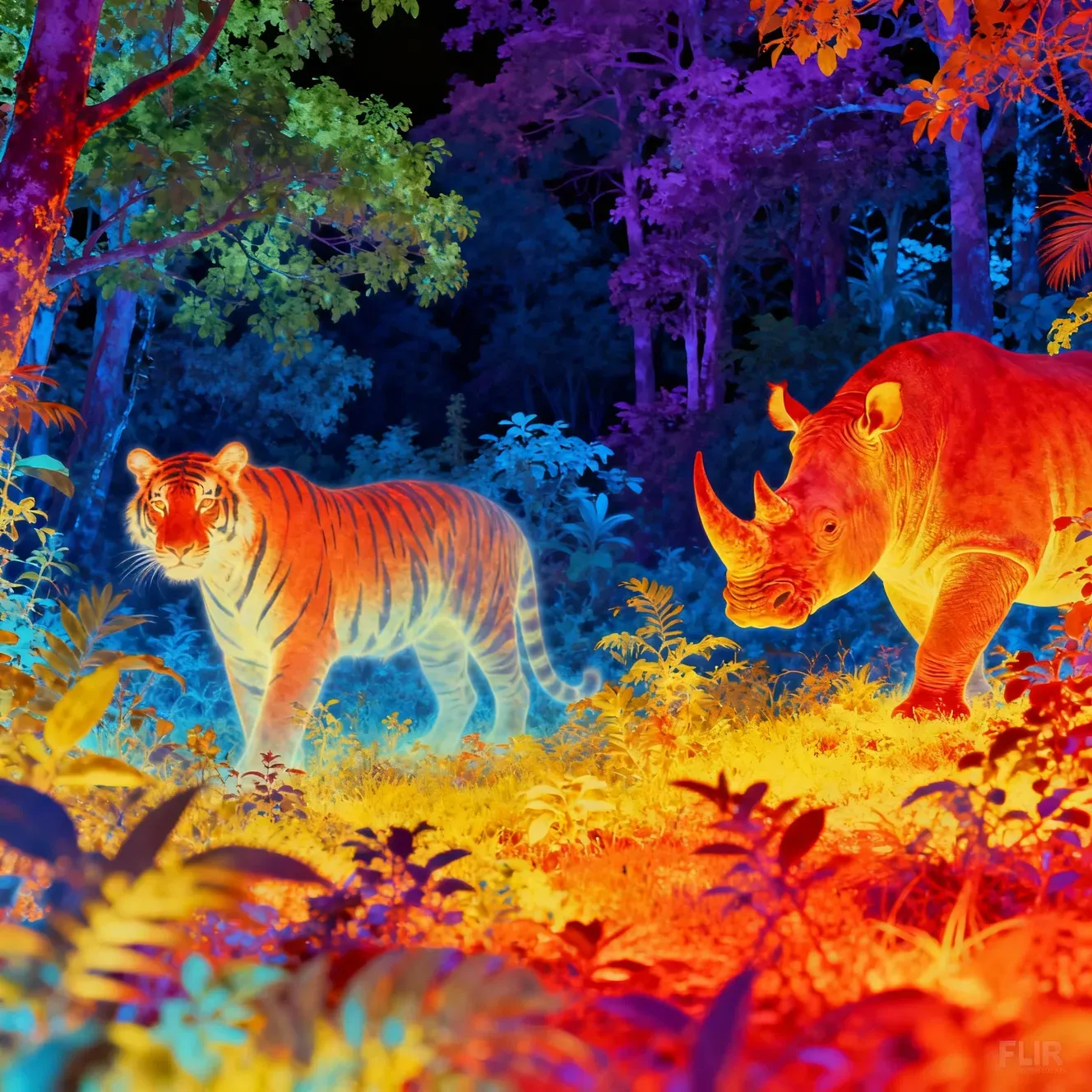 theral infrared image ai generator