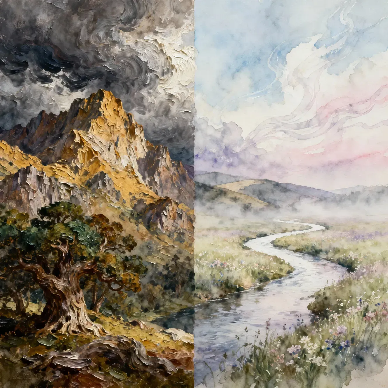 ai paintings brushstrokes prompt guide