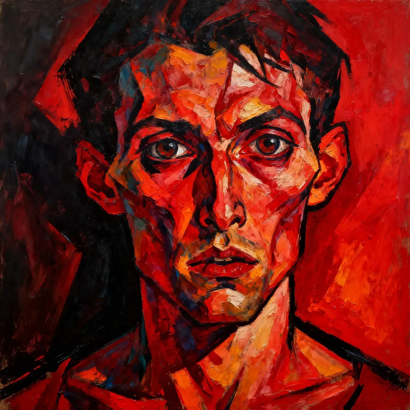 expressionist ai painting