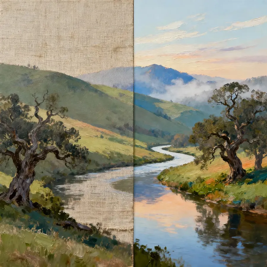 ai painting surface prompt book