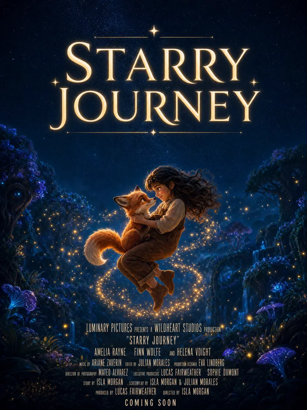 ai animated movie poster