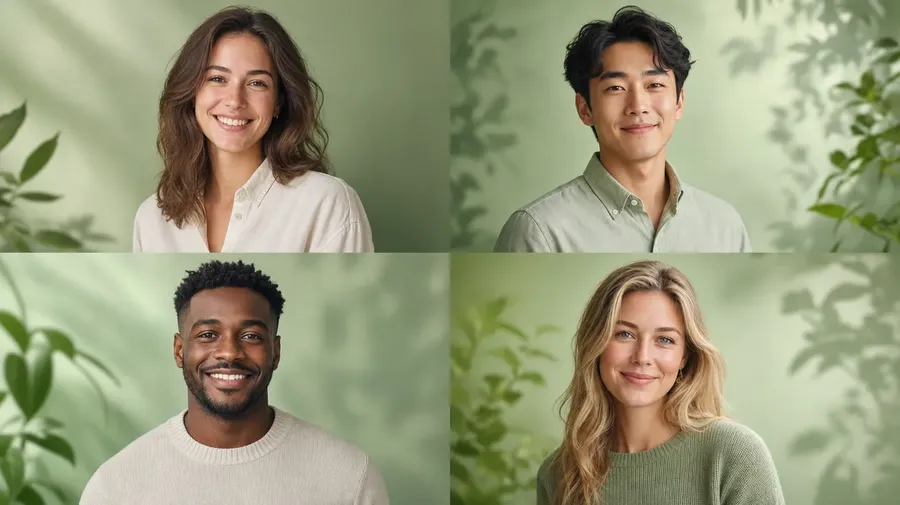 Team-page AI headshots