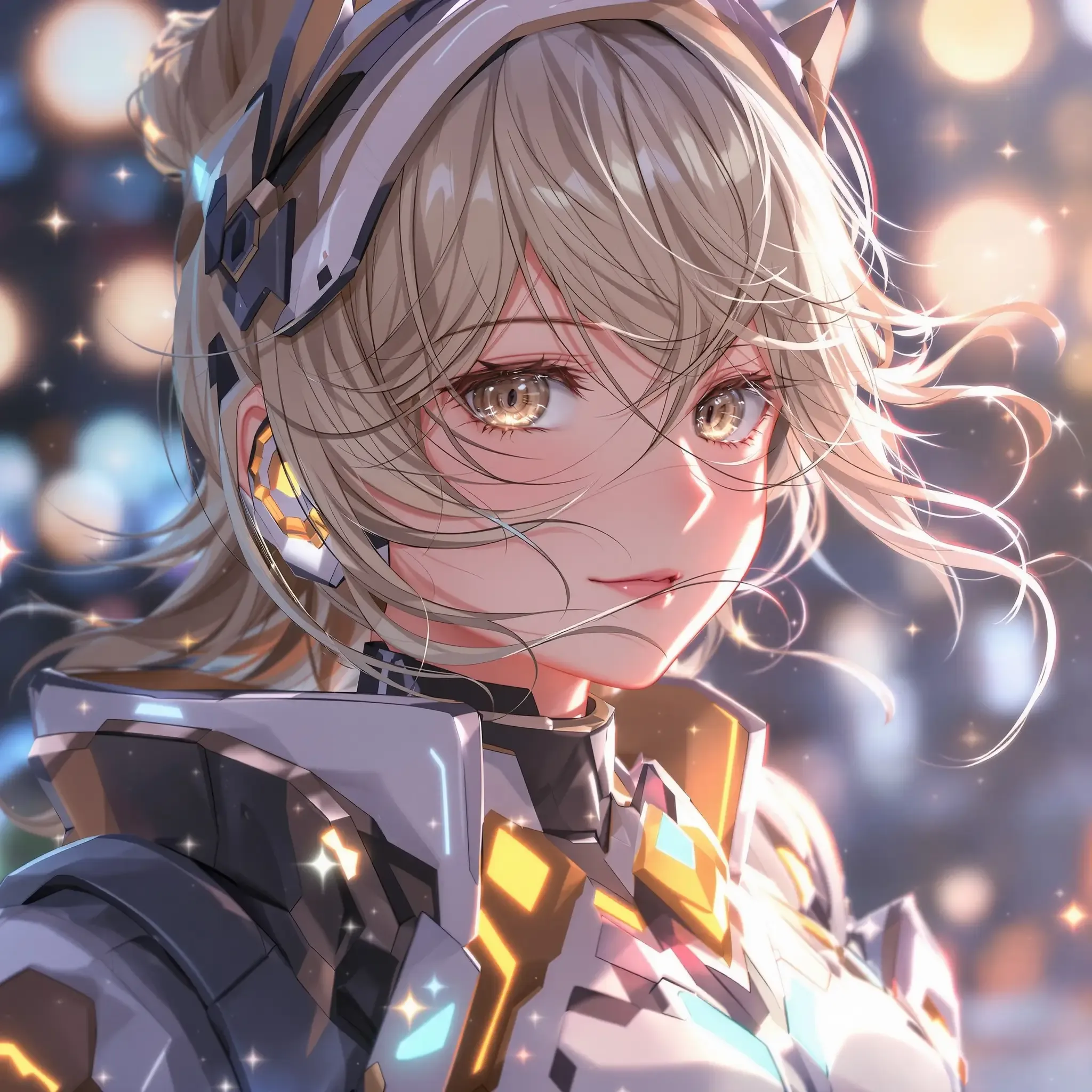 anime ai portrait female character