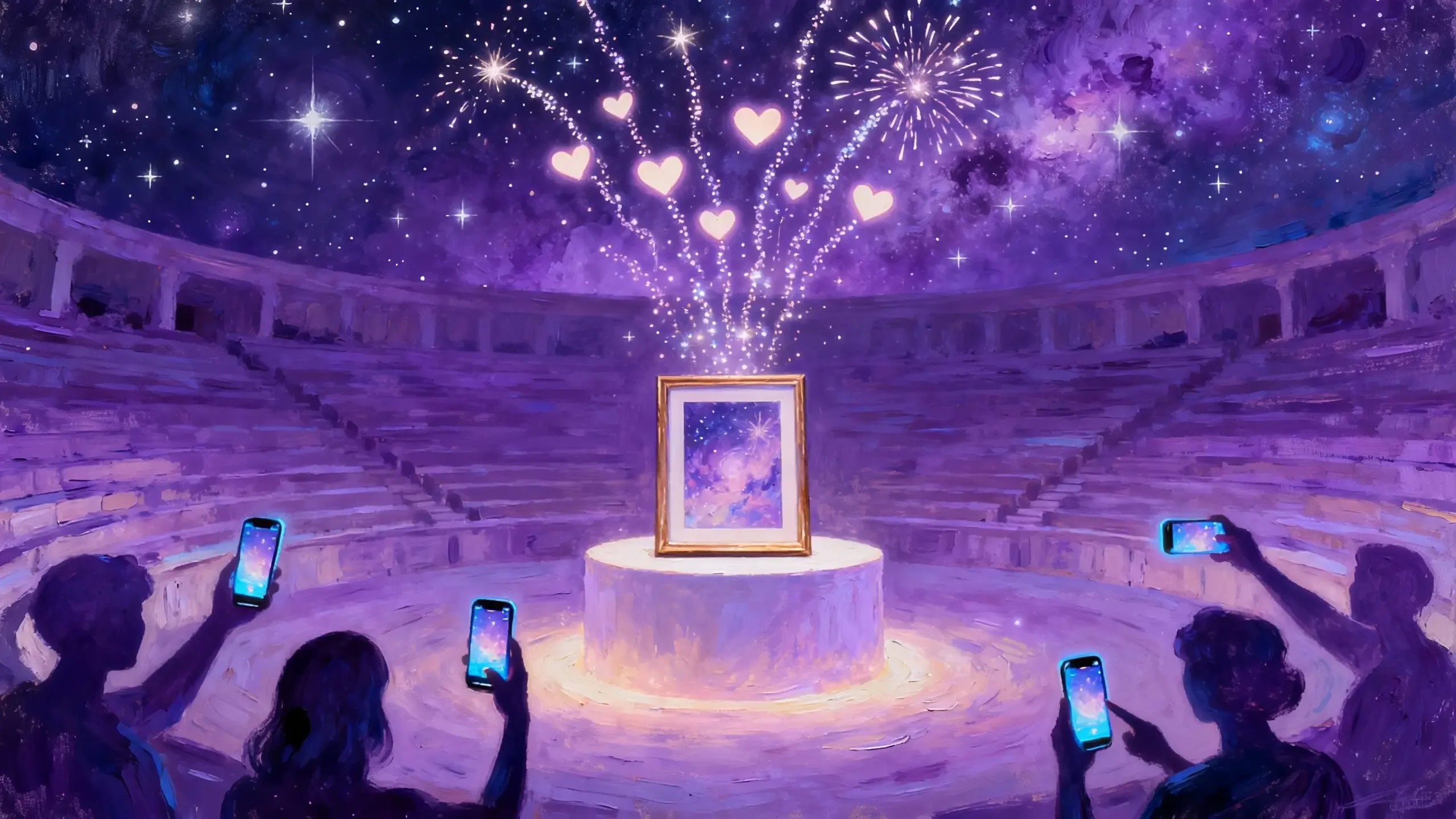 how to get engagement on ai art post social media guide