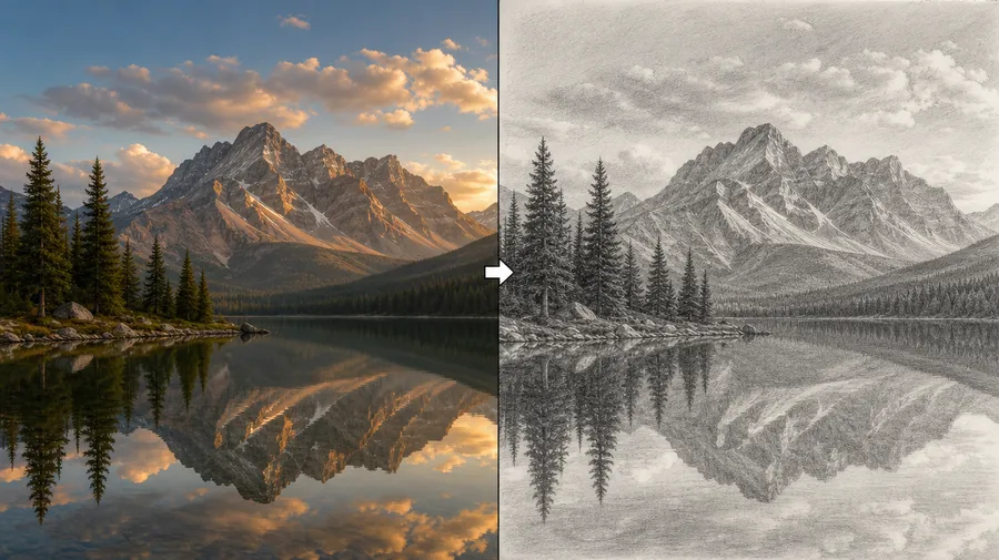 ai image to drawing