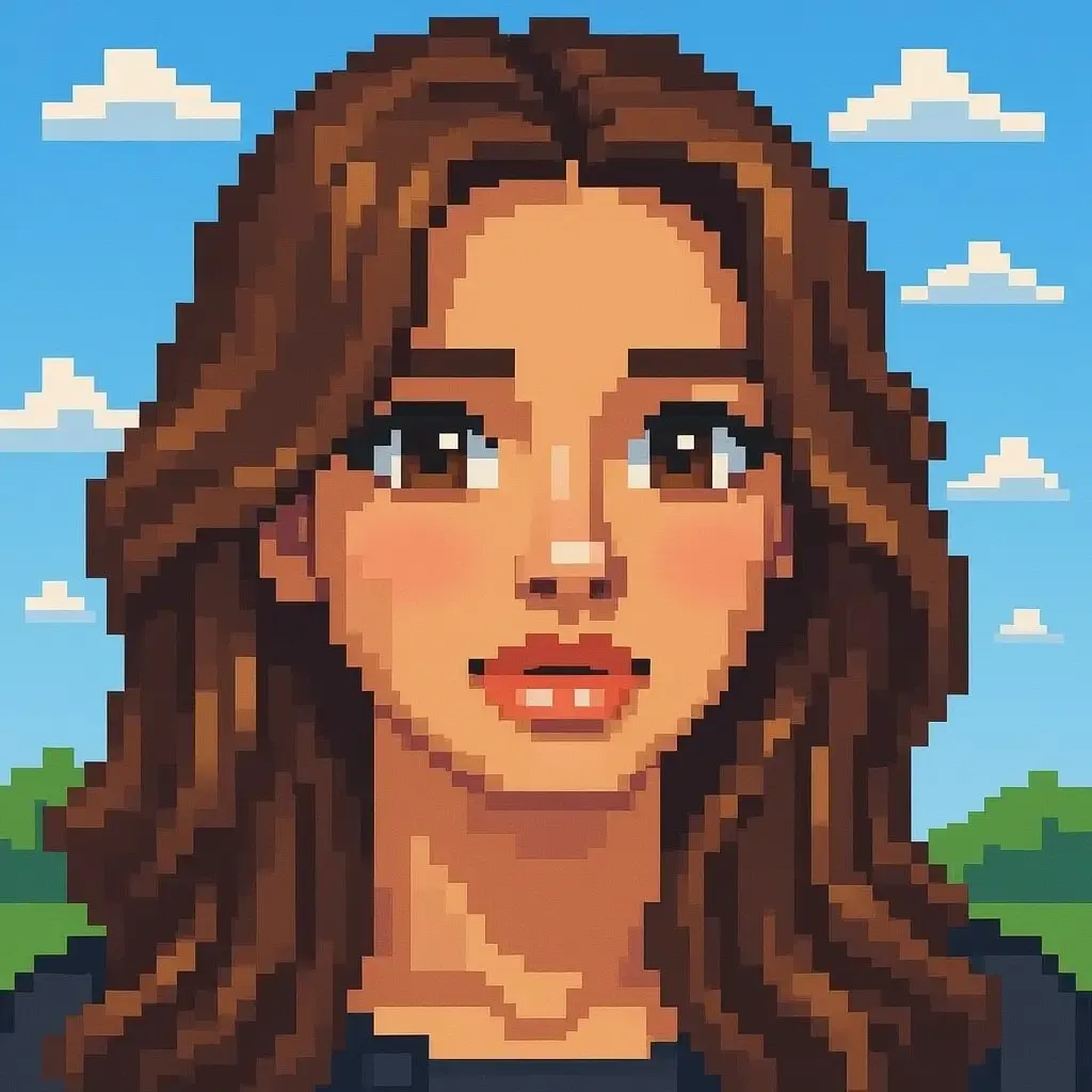 public style pixel art