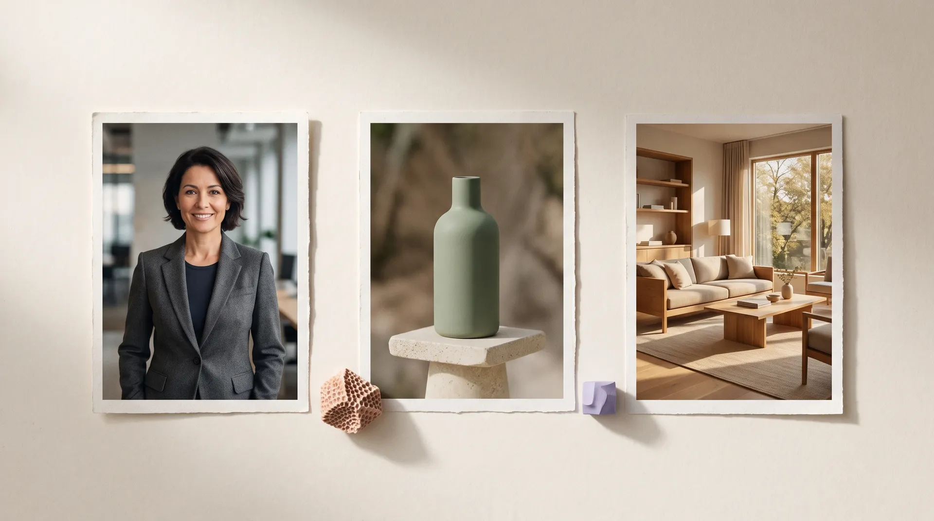 AI-generated illustration of portrait, product and interior creative tasks; not tested Actions output.
